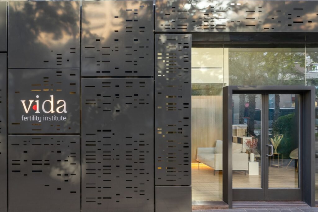 View of Vida Fertility clinic – modern Spanish fertility center for IVF treatments